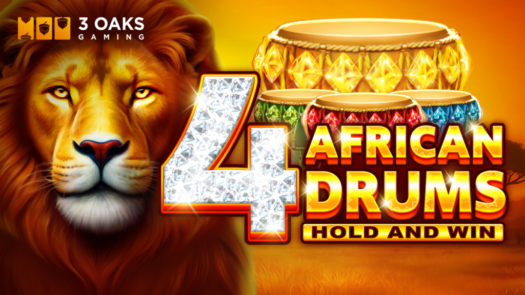 4 African Drums Hold and Win
